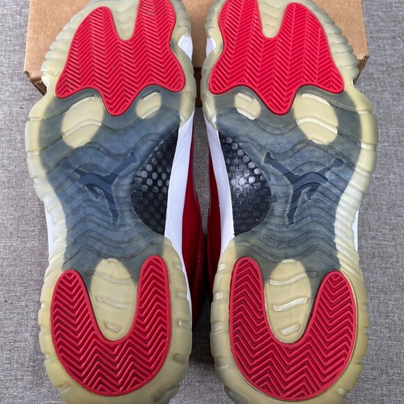 Nike Air Jordan 11 Retro Win Like 96 Men's 13 Gym Red Black-White 378037-623 - Picture 10 of 15